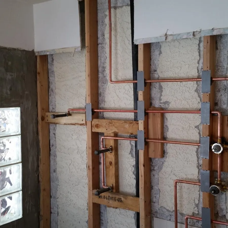 Copper pipe installation for Repiping in Lakeville